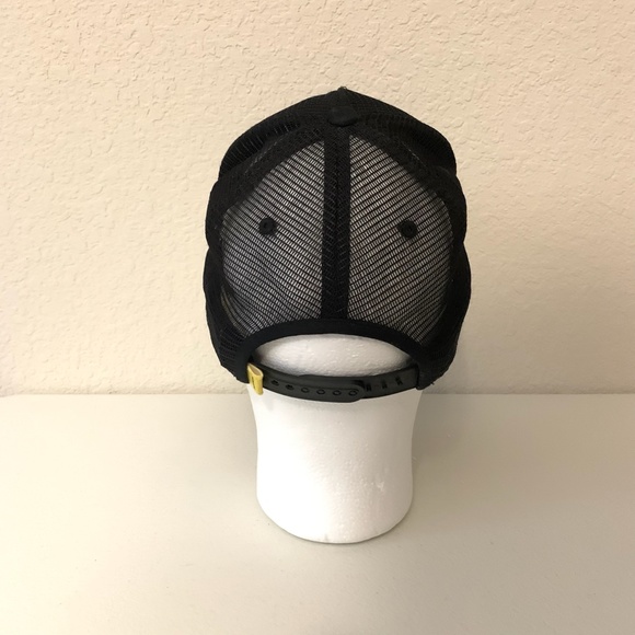 SOULCYCLE Embroidered Skull Trucker Hat Mesh Snapback Black Unisex Adult - Picture 5 of 8